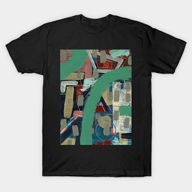 Art Acrylic artwork abstract Sage T-Shirt by ArtFromK